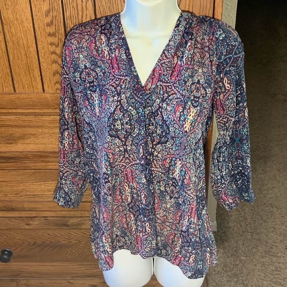 a.n.a patterned blouse